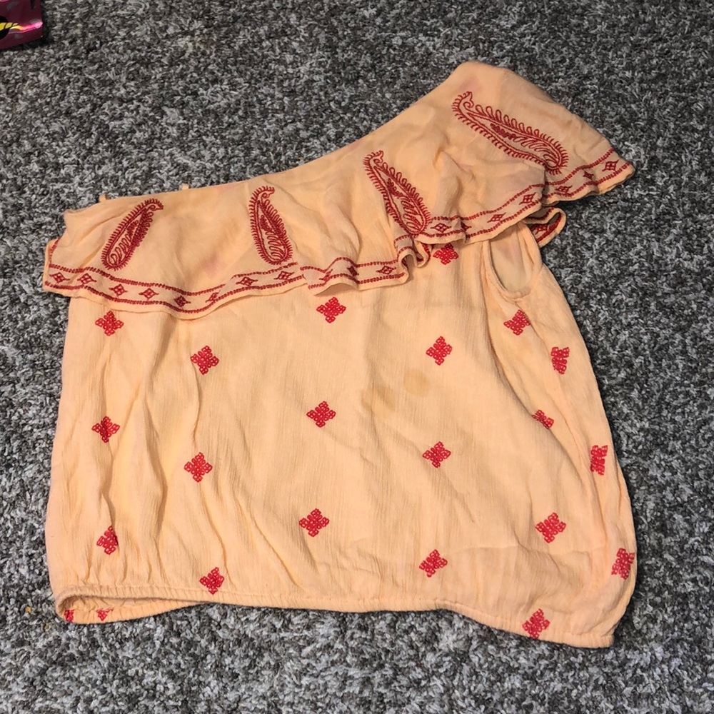 One shoulder shirt free people